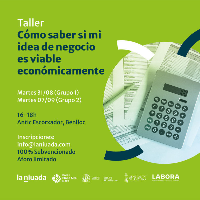 Taller viabibilidad económica