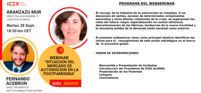 Webinar: Situaci�n del mercado de automoci�n en la postpandemia