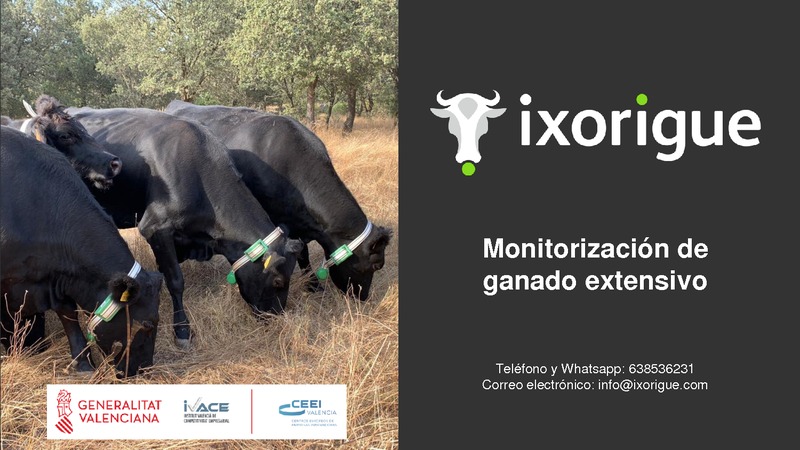 Presentación Ixorigue - Monitorización de ganado extensivo