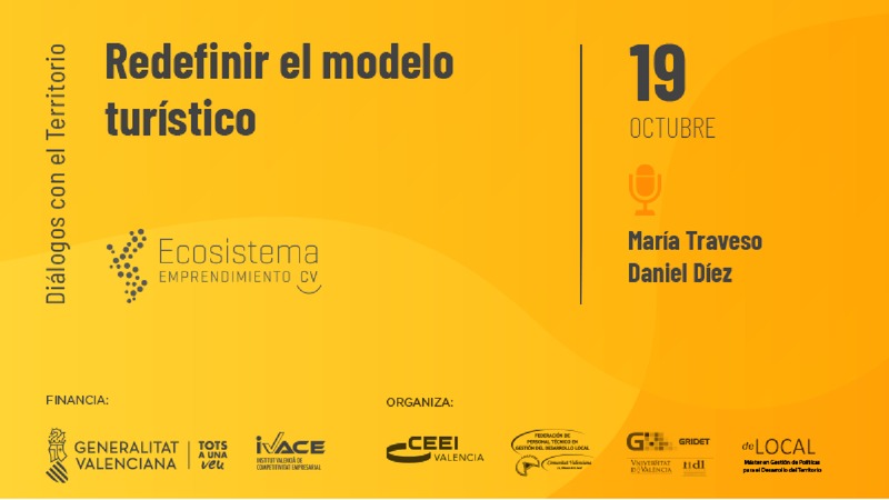 Presentaci�n Daniel D�ez 'Redefinir el modelo tur�stico'