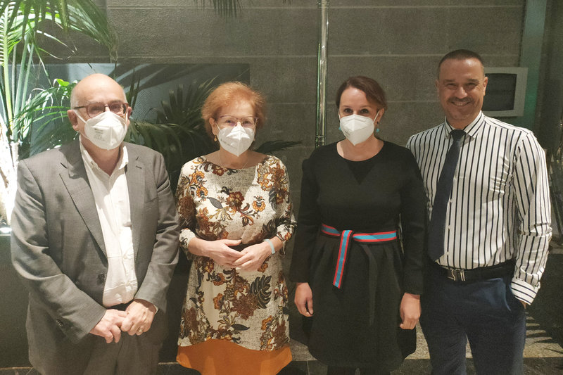 , Jesús Lancis, Margarita del Val, Pilar Durá y Ángel Carbonell