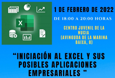 Taller formativo: "Iniciaci�n al Excel y sus posibles aplicaciones empresariales"