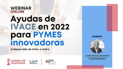 Webinar Ayudas IVACE 2022 para empresas innovadoras