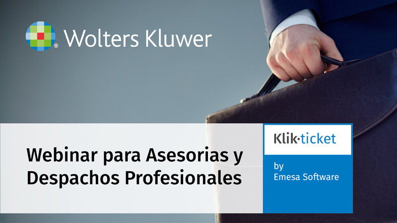 Webinar: "Klikticket, la app de gestión de gastos que se integra totalmente con a3ERP "