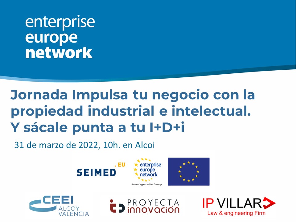 Cartel jornada propiedad intelectual alcoi 2022