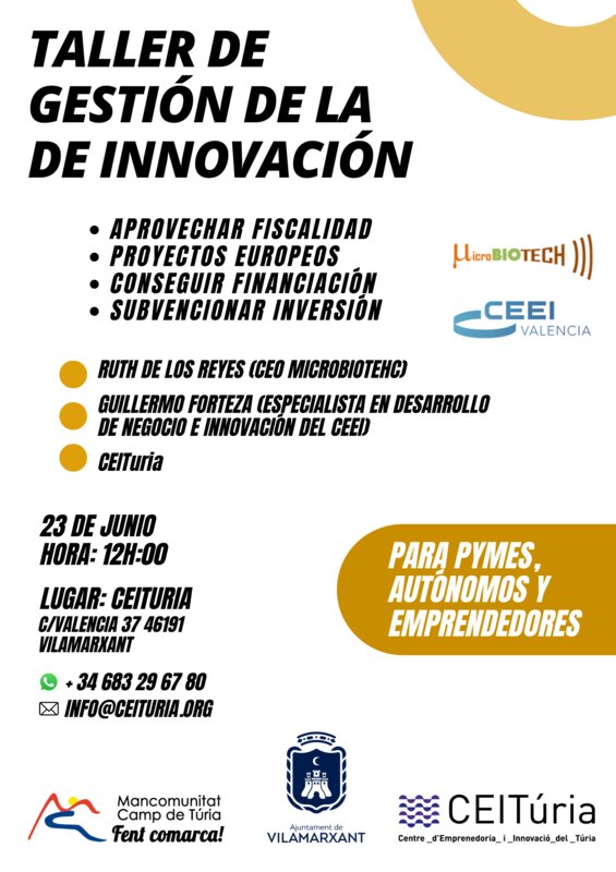 Taller Gestión de la innovación