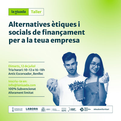 Taller: alternativas �ticas y sociales de financiaci�n para tu empresa