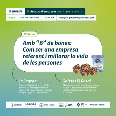 Amb �B� de bones: Com ser una empresa referent i millorar la vida de les persones