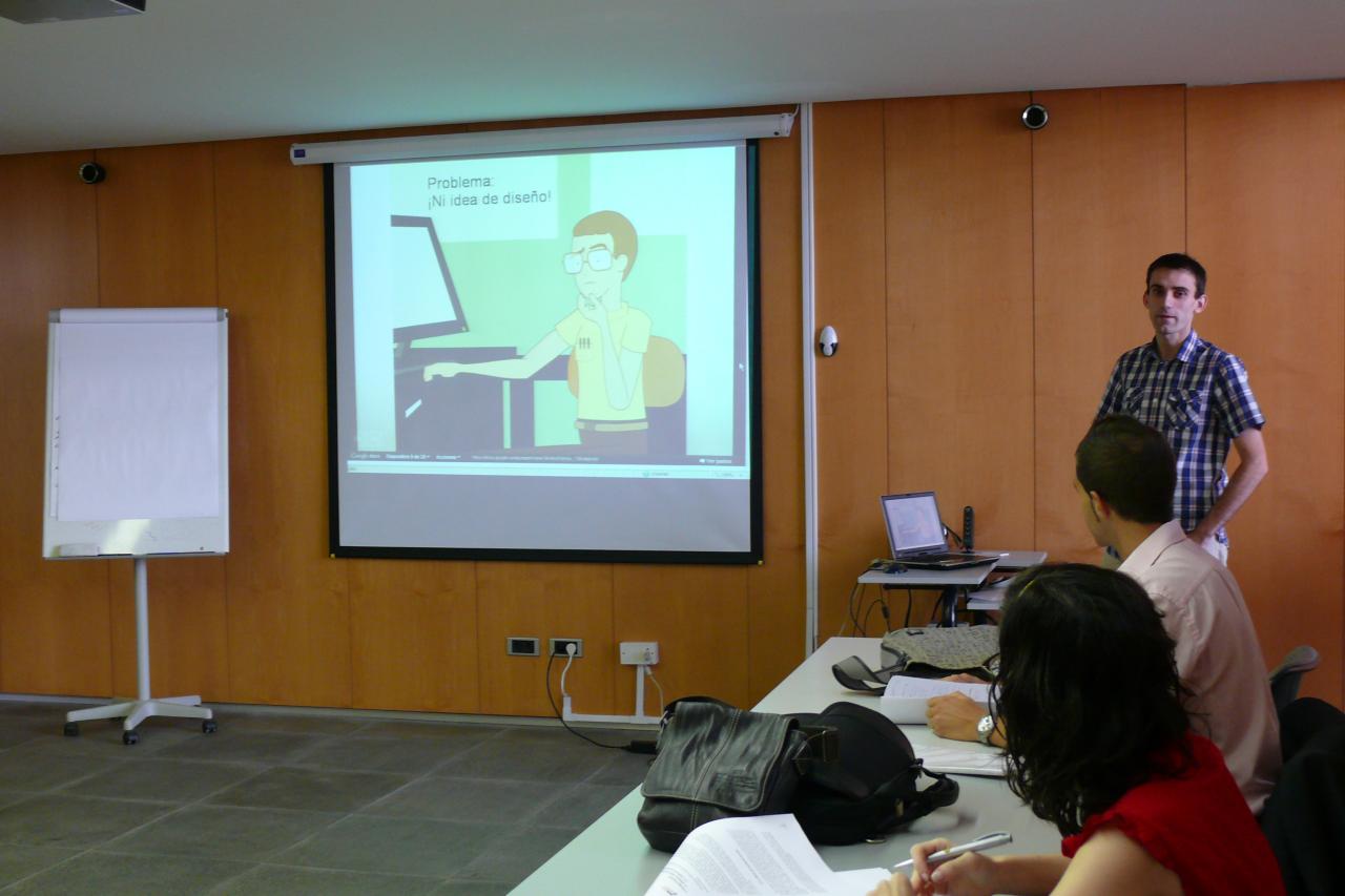 Presentaci�n de los proyectos empresariales del curso Creaci�n de Empresas Innovadoras 2011.