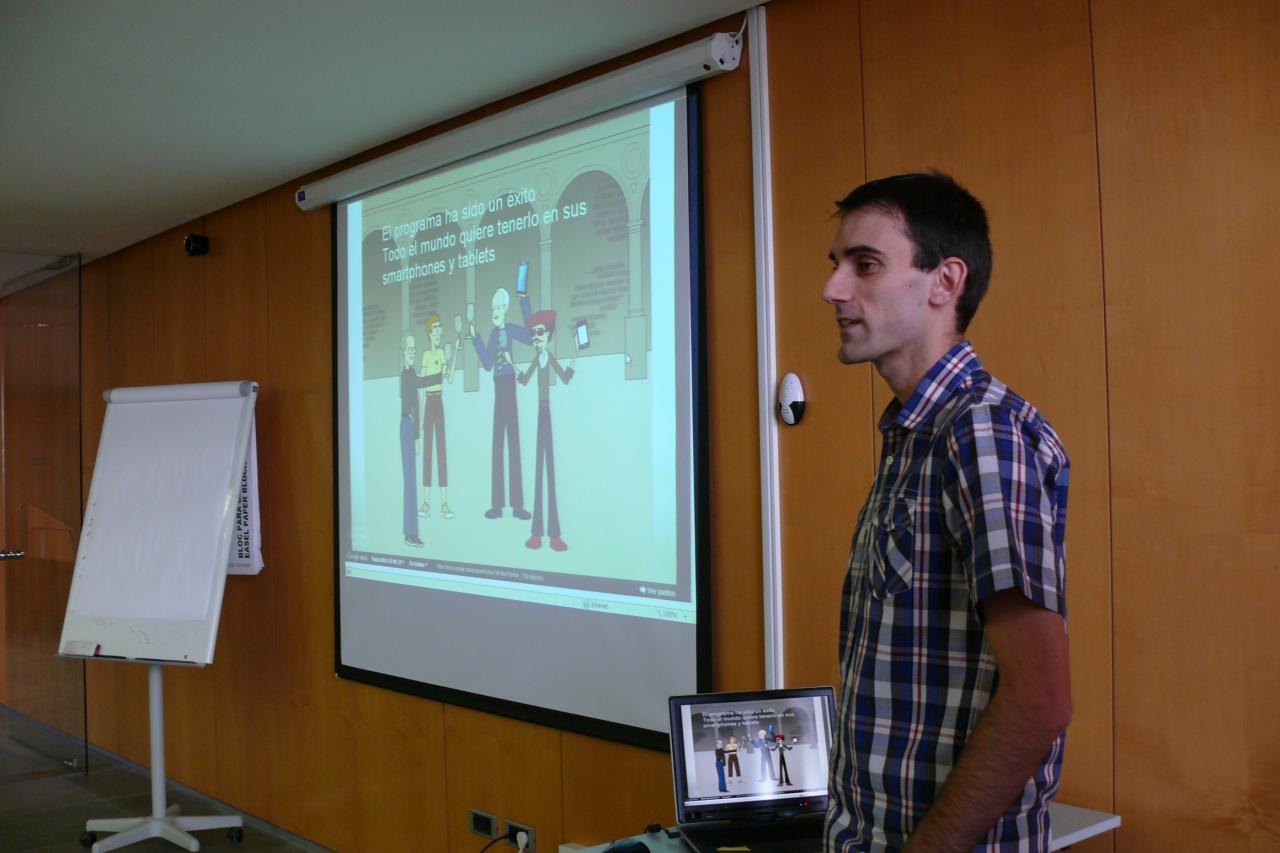 Presentaci�n de los proyectos empresariales del curso Creaci�n de Empresas Innovadoras 2011.