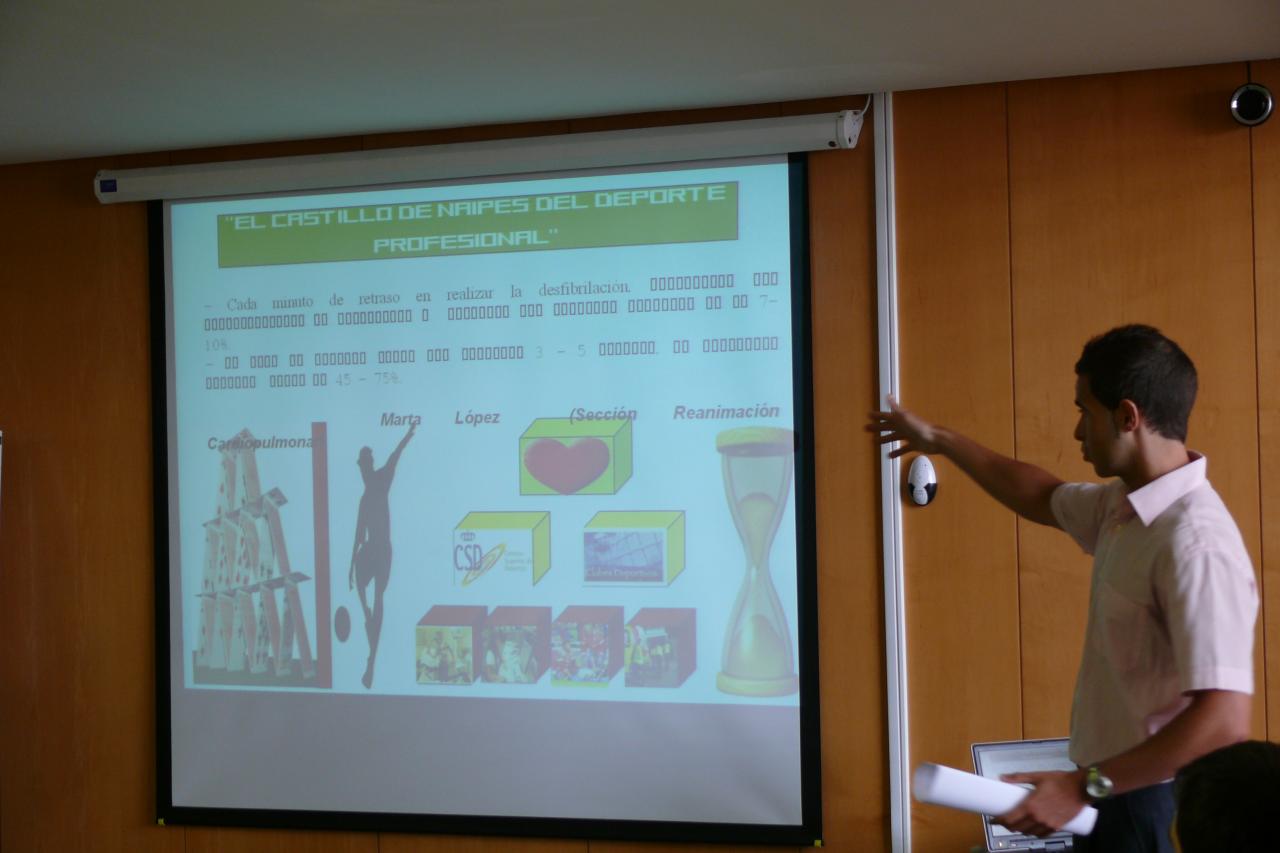 Presentaci�n de los proyectos empresariales del curso Creaci�n de Empresas Innovadoras 2011