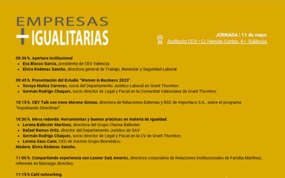 Jornada ‘Empresas + igualitarias’