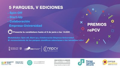 La Red de Parques Científicos Valencianos convoca la V edición de los Premios rePCV