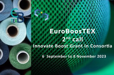 EuroBoosTEX lanza 2� convocatoria de propuestas con un presupuesto total de 720.000� para apoyar a las pymes textiles europeas