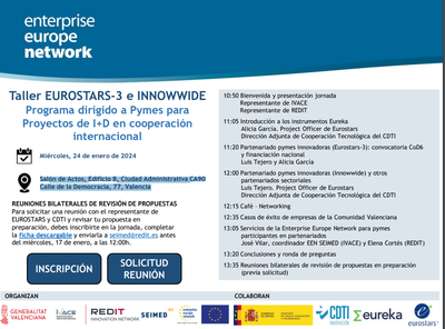 Taller Eurostars-3 e Innowwide