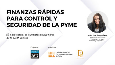 Jornada "Finanzas rápidas para control y seguridad de la pyme"
