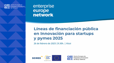 Jornada Líneas de financiación pública en Innovación para startups y pymes 2025