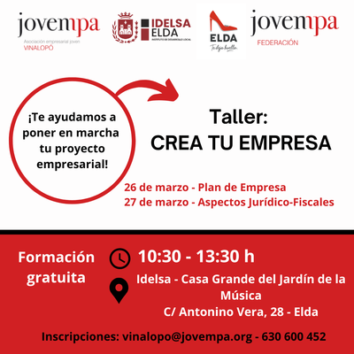 Taller «Crea tu Empresa Elda»