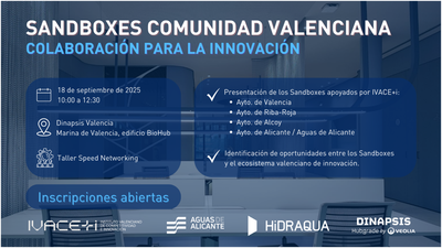 Sandboxes Comunidad Valenciana Colaboración para la innovación