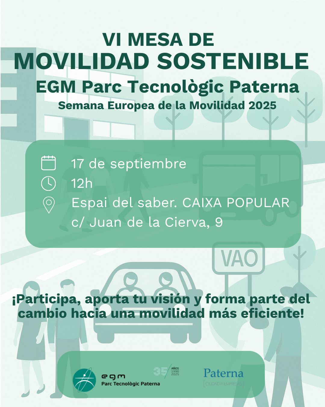Mesa Movilidad sostenible
