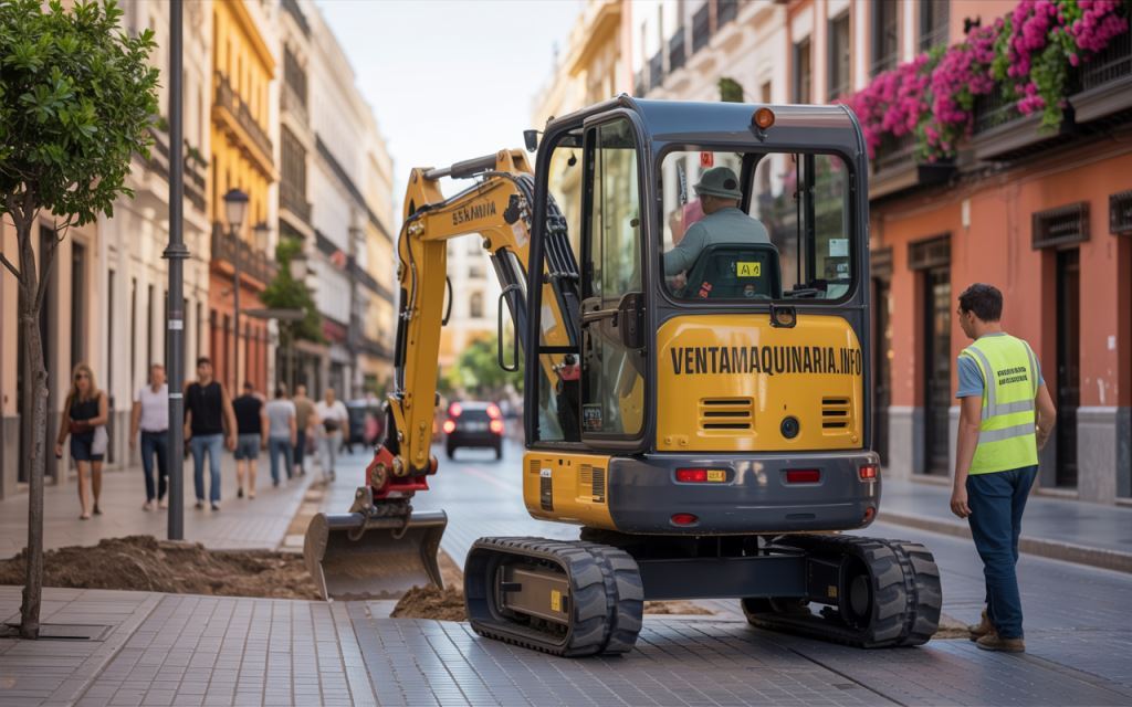 Alquiler y venta de maquinaria de construcción en Sevilla
