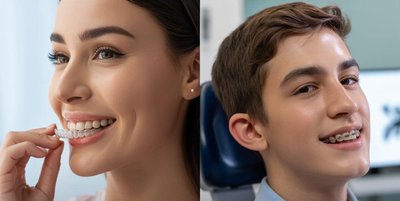 ¿Invisalign o Brackets?