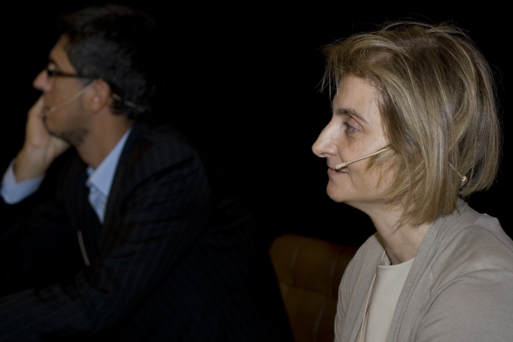 Gosende y Cristina Vázquez