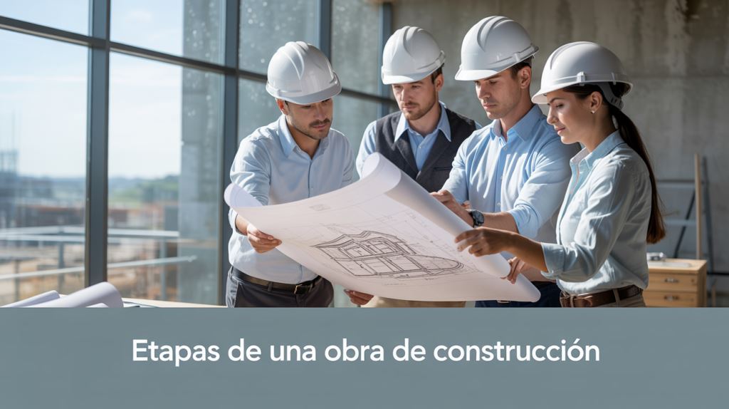 Etapas de una obra de construcción