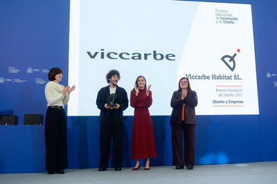 Viccarbe recibe el Premio Nacional de Dise�o 2025 en la modalidad de �Dise�o y Empresa�