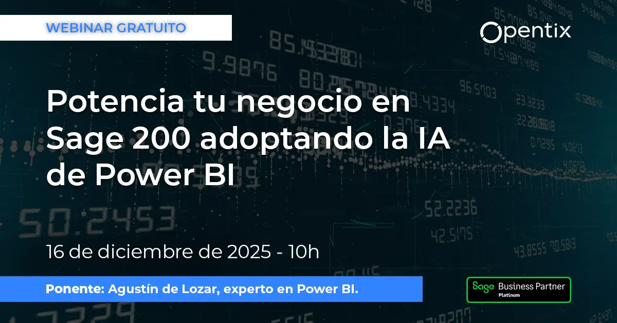 Potencia tu negocio en Sage 200 adoptando la IA de Power BI