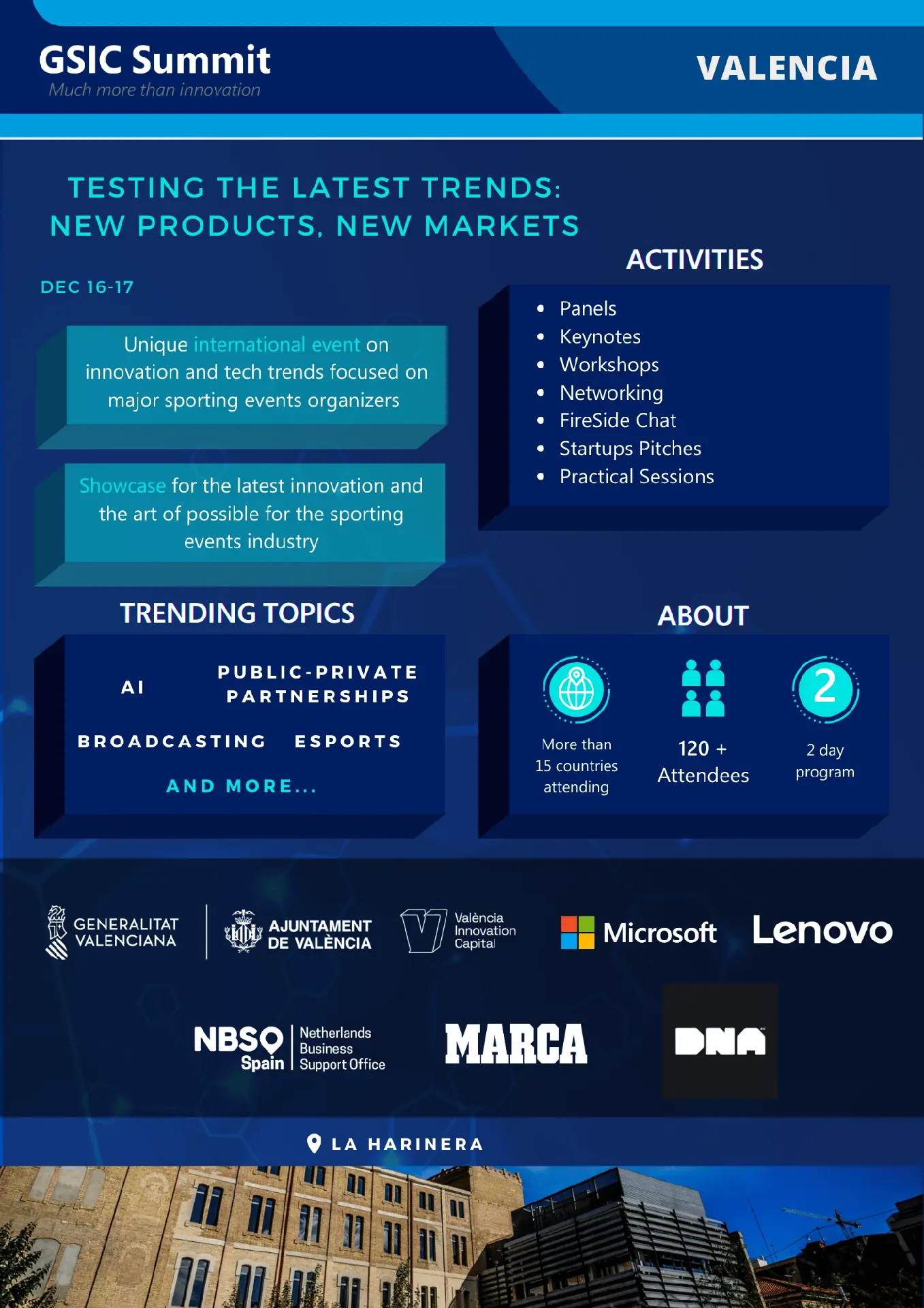 GSIC Summit Valencia 2025 agenda