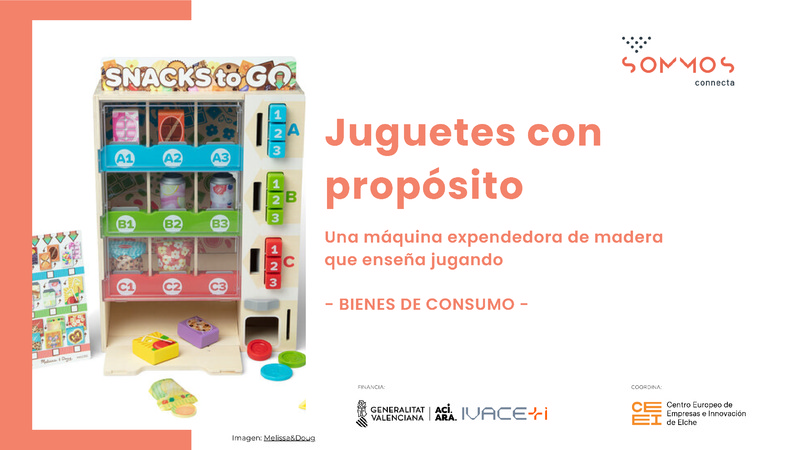 Melissa & Doug, máquina expendedora de madera que enseña jugando (Portada)