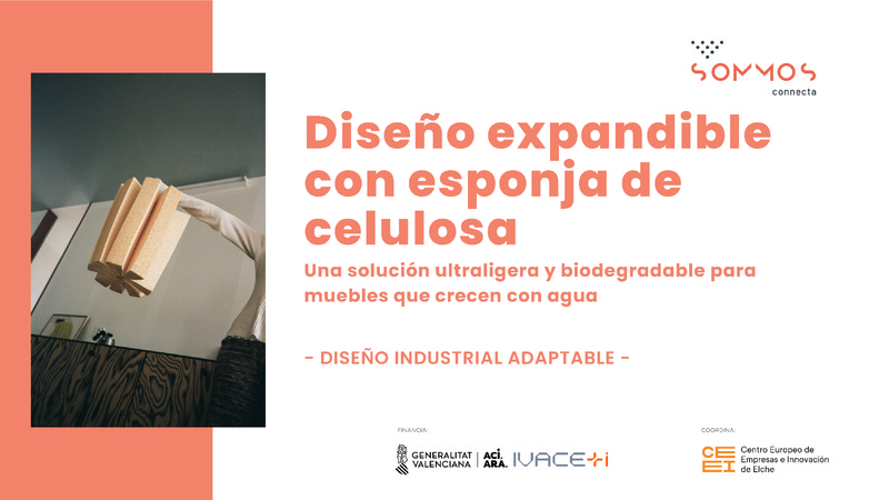 UPS, solución ultraligera y biodegradable para muebles que crecen con agua (Portada)