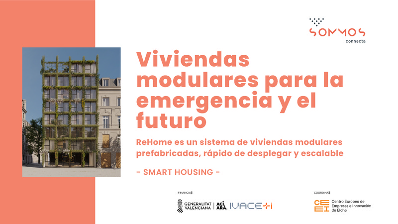 ReHome, sistema de viviendas modulares prefabricadas, rápido de desplegar y escalable (Portada)