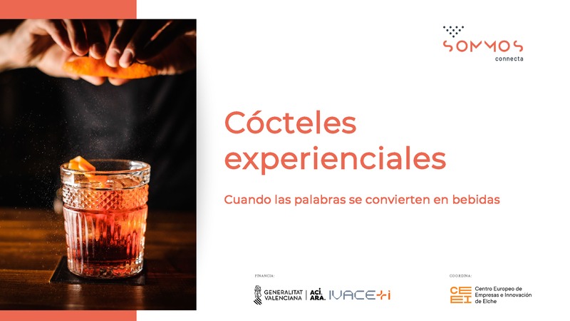 Glass and Words, c�cteles experienciales (Portada)