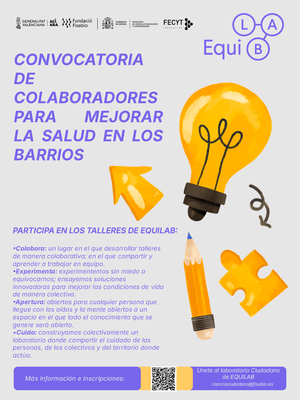 Temotiva seleccionada para el Laboratorio Ciudadano Equilab de la Generalitat Valenciana