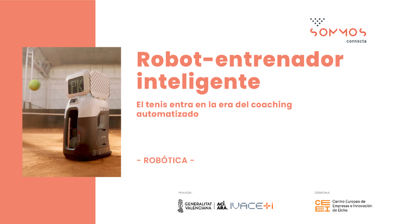 Tenniix,  robot entrenador inteligente (Portada)