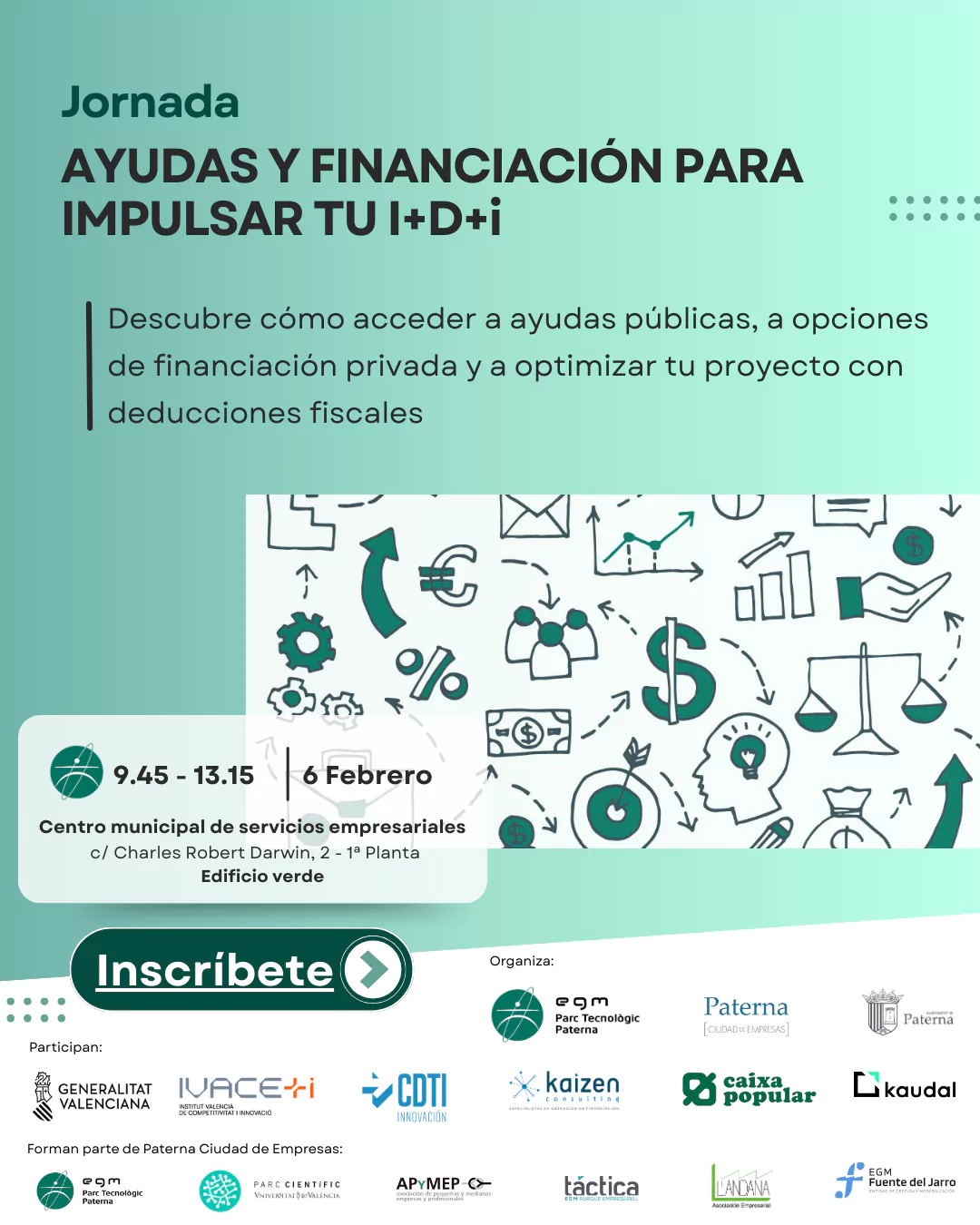 Jornada | Ayudas Y Financiación Para Impulsar Tu I+D+I