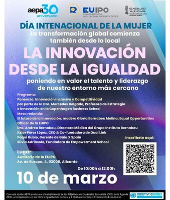 D�a Internacional de la Mujer: Innovaci�n Inclusiva y Competitividad