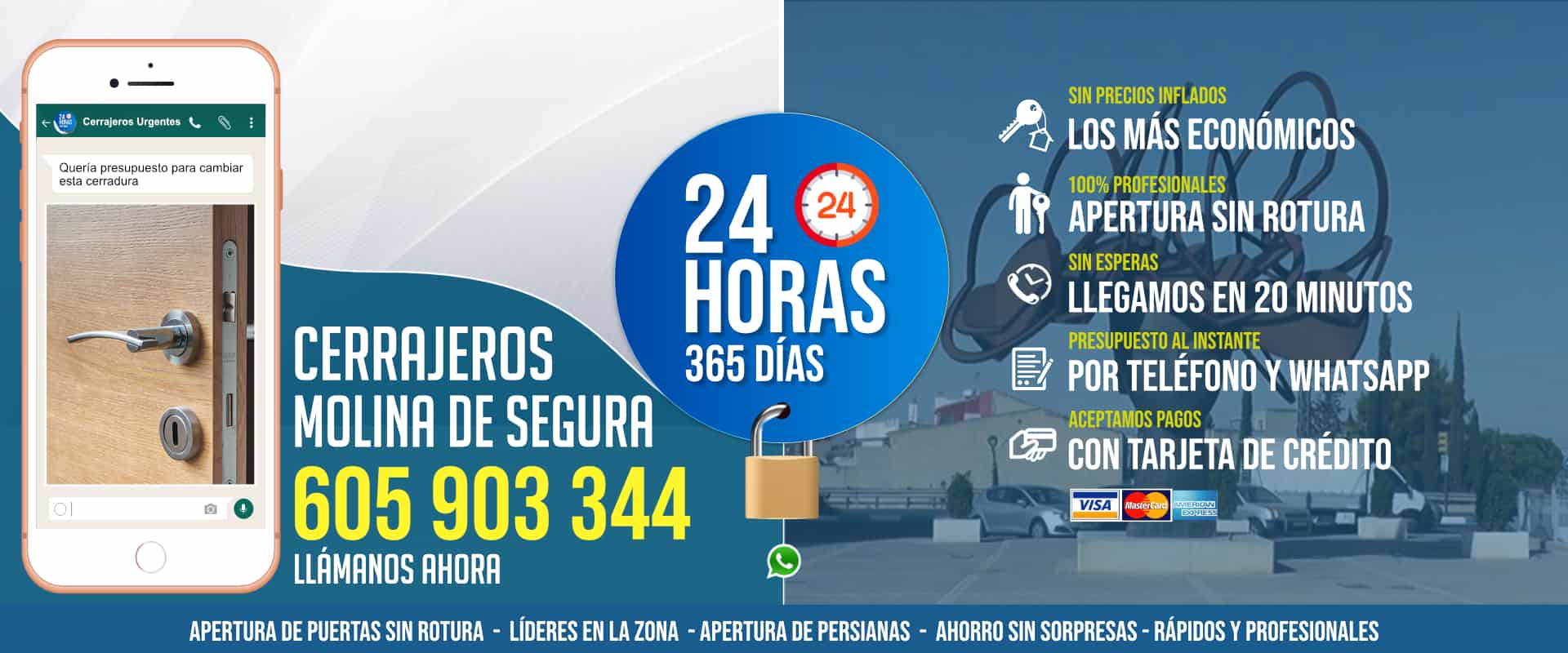 CERRAJEROS MOLINA DE SEGURA