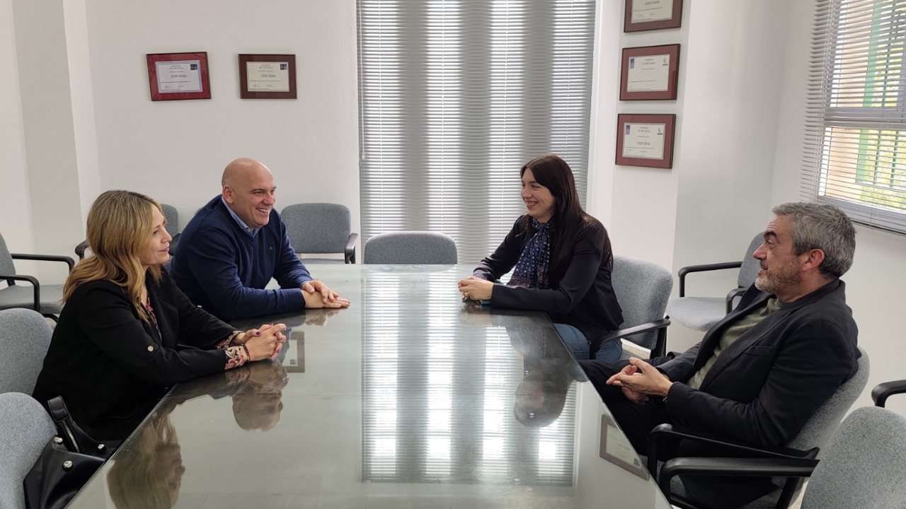 El CEEI Elche y UGT mantienen un encuentro para establecer nuevas vías de colaboración para impulsar el empleo de calidad