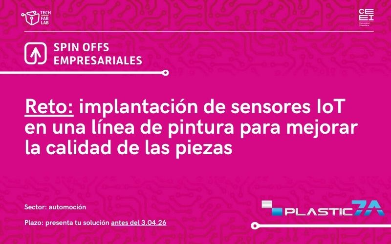 Implantación de sensores IoT en una línea de pintura para mejorar la calidad de las piezas