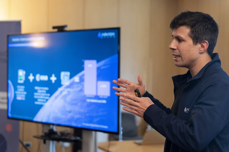 Francho Garc�a, CEO de Arkadia Space