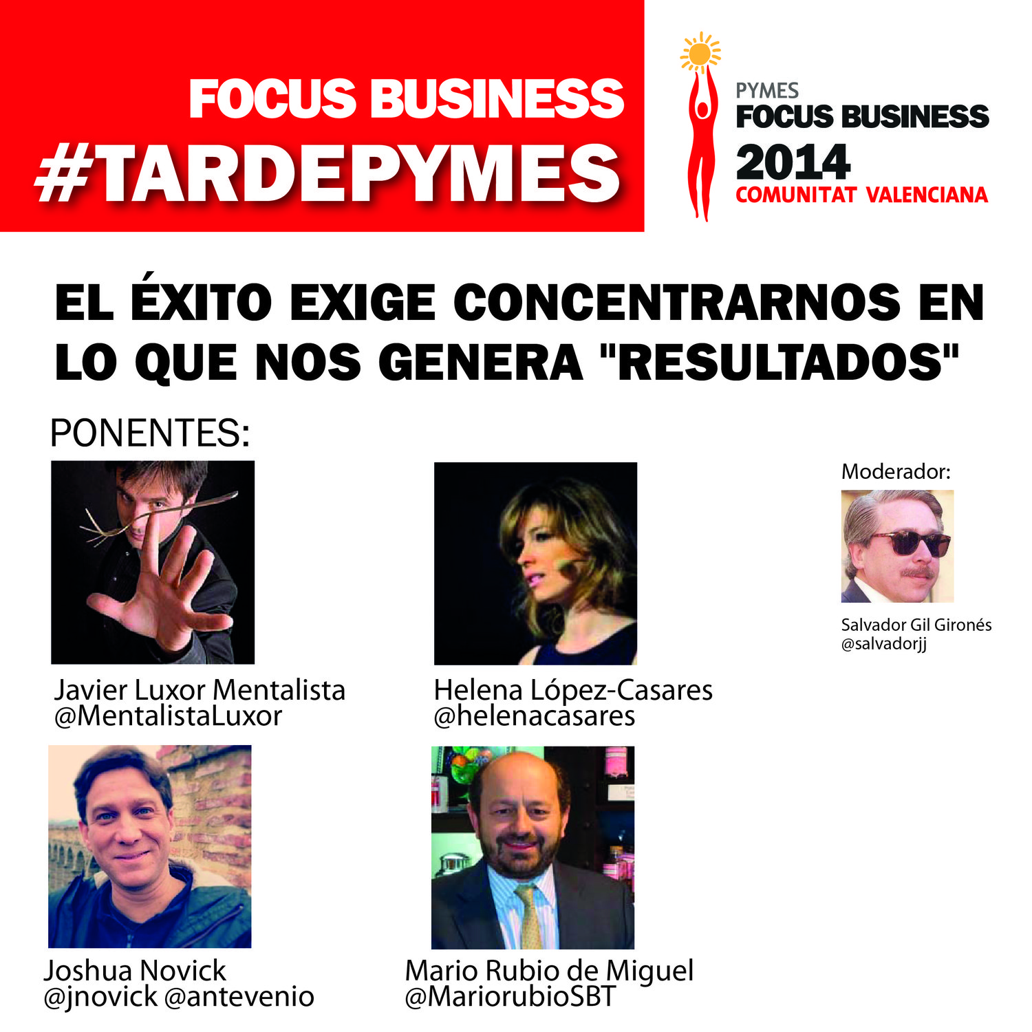 El éxito exige concentrarnos en lo que nos genera "resultados"