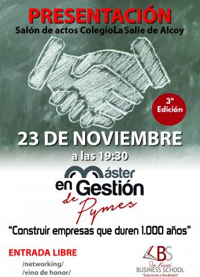 Da Vinci Business School presenta la III Edición del Master en gestión de Pymes
