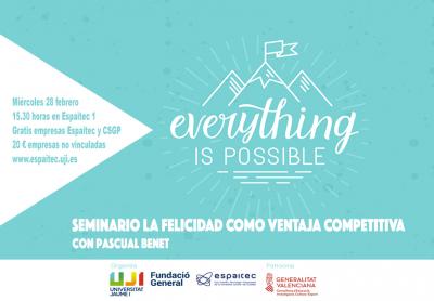 Seminario "La felicidad como ventaja competitiva" con Pascual Benet