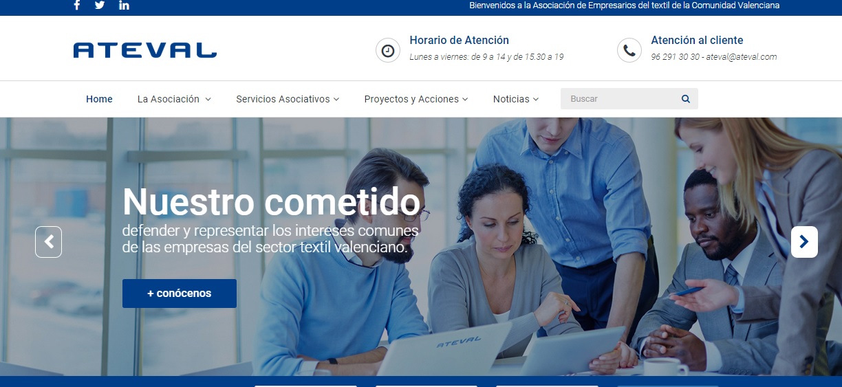 ATEVAL Asociaci�n de Empresarios Textiles de la Comunidad Valenciana