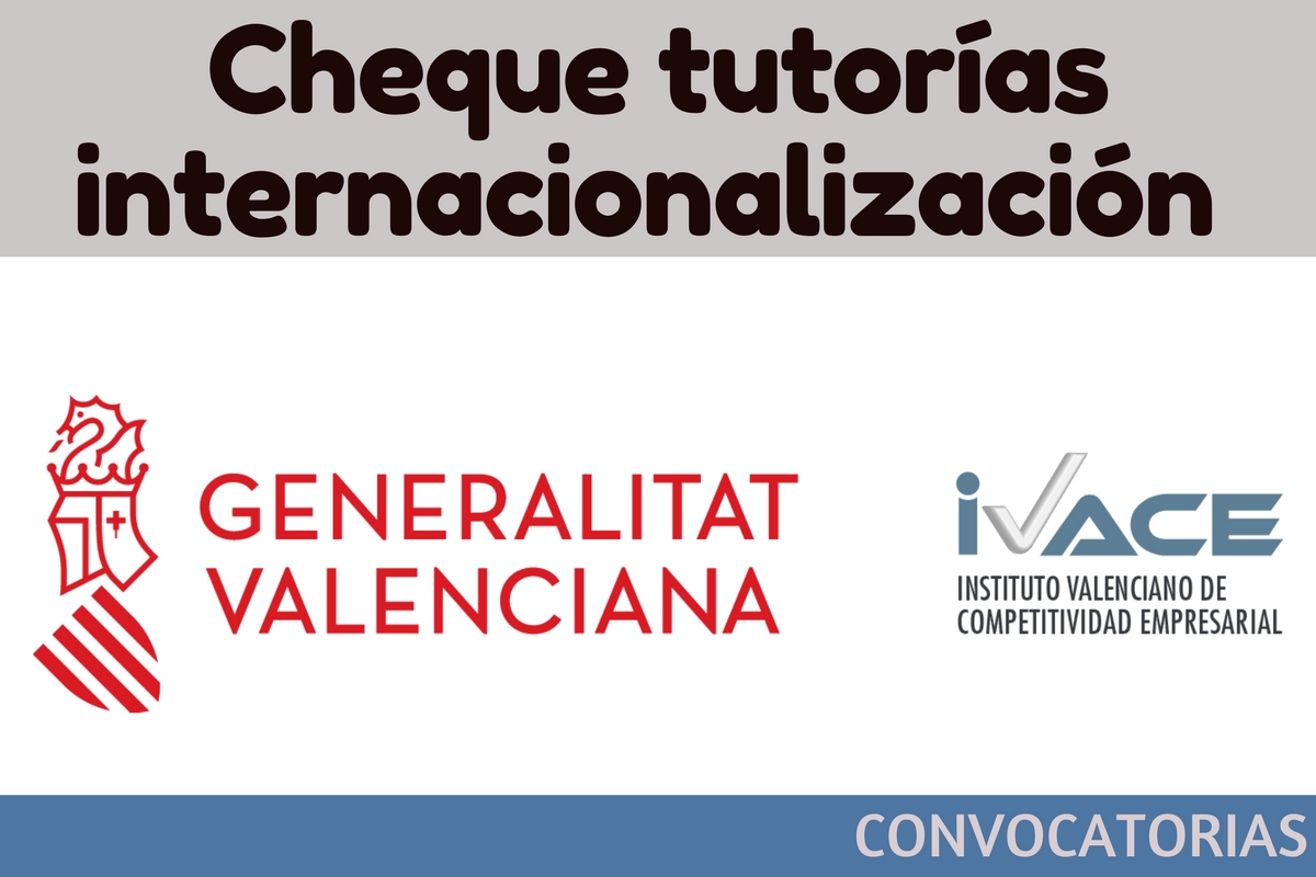 Cheque tutorías internacionalización (asesoramiento a empresas 2018)