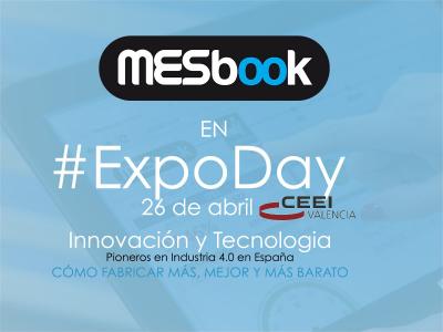 MESbook llevar� la Gesti�n de F�bricas en Tiempo Real y la Industria 4.0 a Expo Day