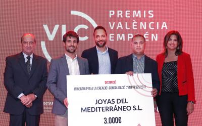 Gusto Mediterr�neo, recibe una distinci�n en los premio Valencia Emprende 2018